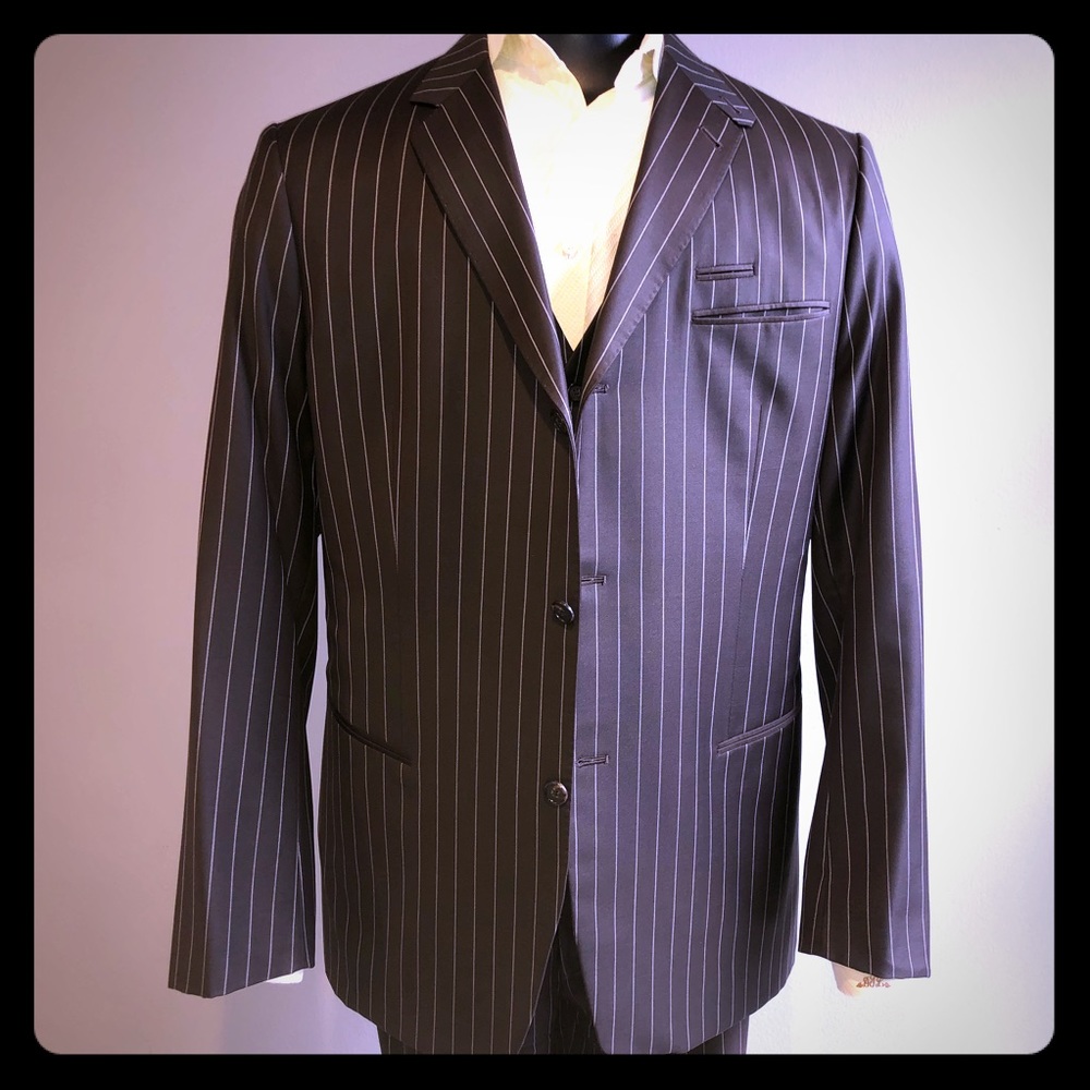 Chocolate Brown custom suit by Dion Julian